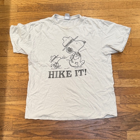 Junk Food White Graphic T-Shirt with Cartoon Print - Picture 5 of 6